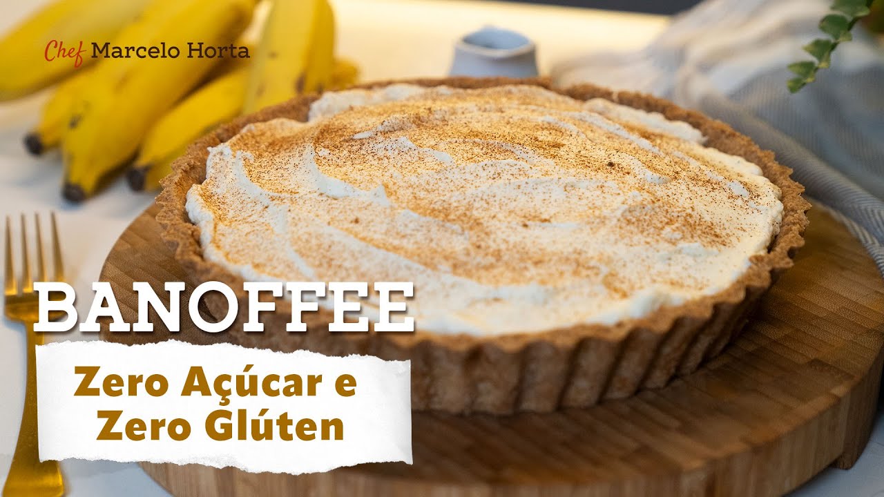 Banoffe Saudável: Sem Glúten, Sem Leite e Sem Açúcar😋| Marcelo Horta