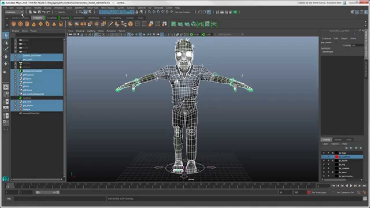 Softimage to Maya Bridge: Sharing Models Using Assets in Maya