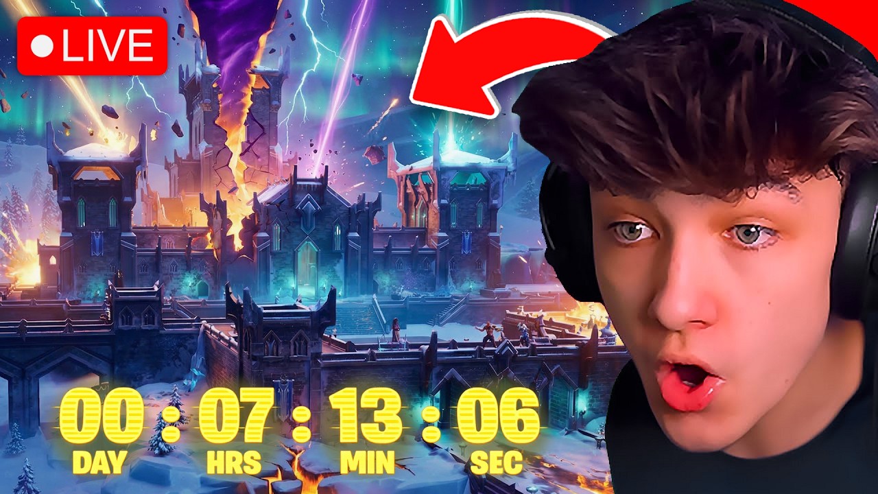 🔴LIVE! - NEW FORTNITE SEASON COUNTDOWN!