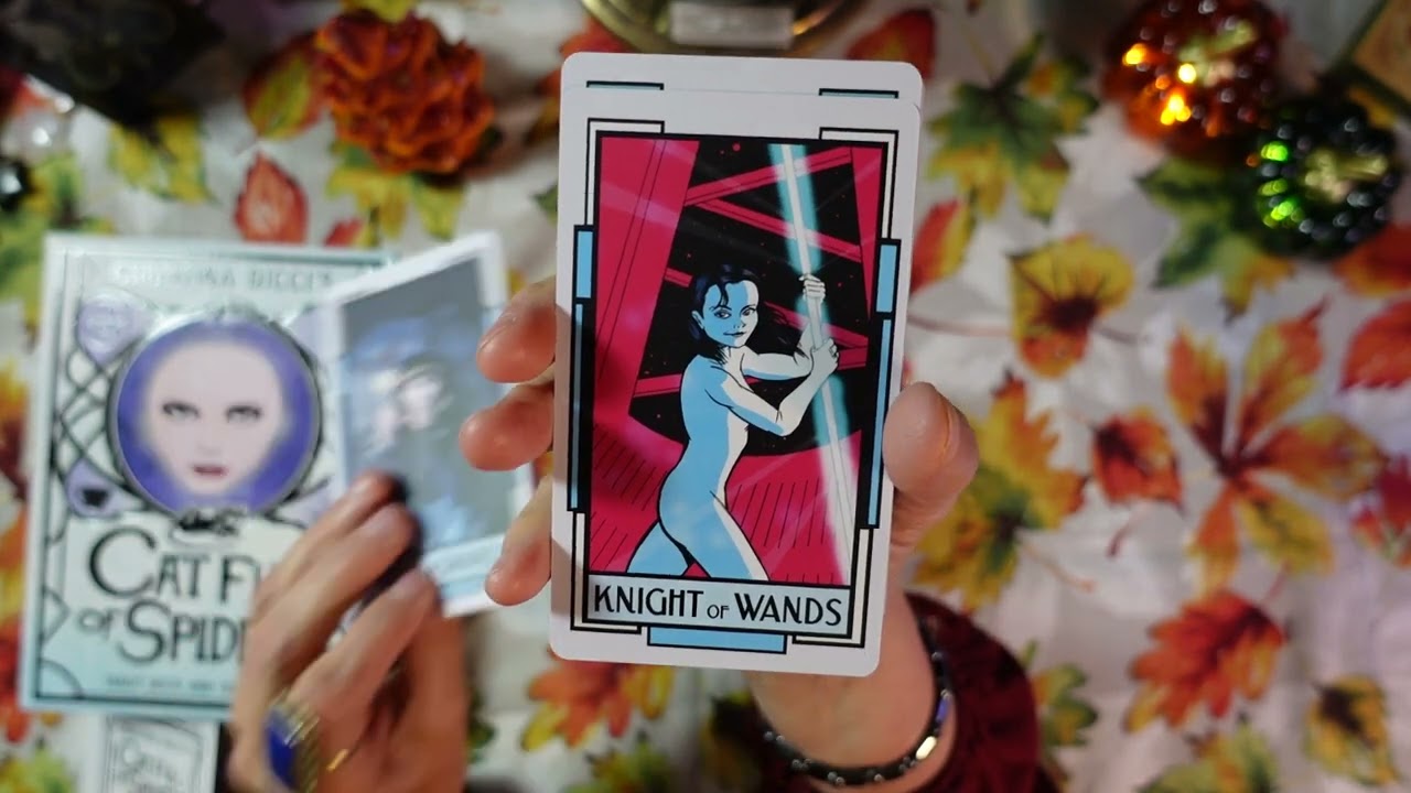 HAVE YOU SEEN CHRISTINA RICCI'S CAT FULL OF SPIDERS TAROT DECK AND GUIDEBOOK? NEW IN 2024! - Review!