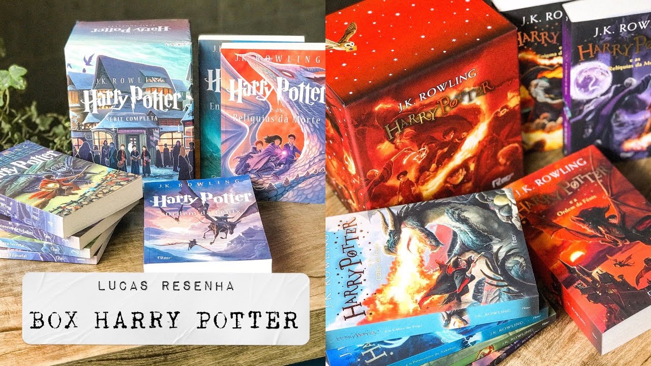 BOX DO HARRY POTTER UNBOXING - BOX DO CASTELO e BOX AMAZON | LUCAS RESENHA | LUCAS ALENCAR Vlog 29