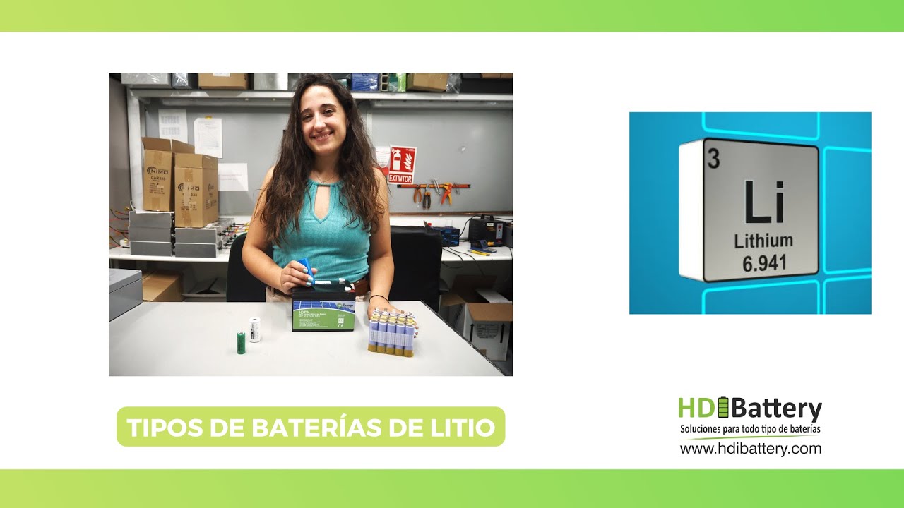 Tipos de BATERÍAS DE LITIO | ¿Cuál es la MEJOR?