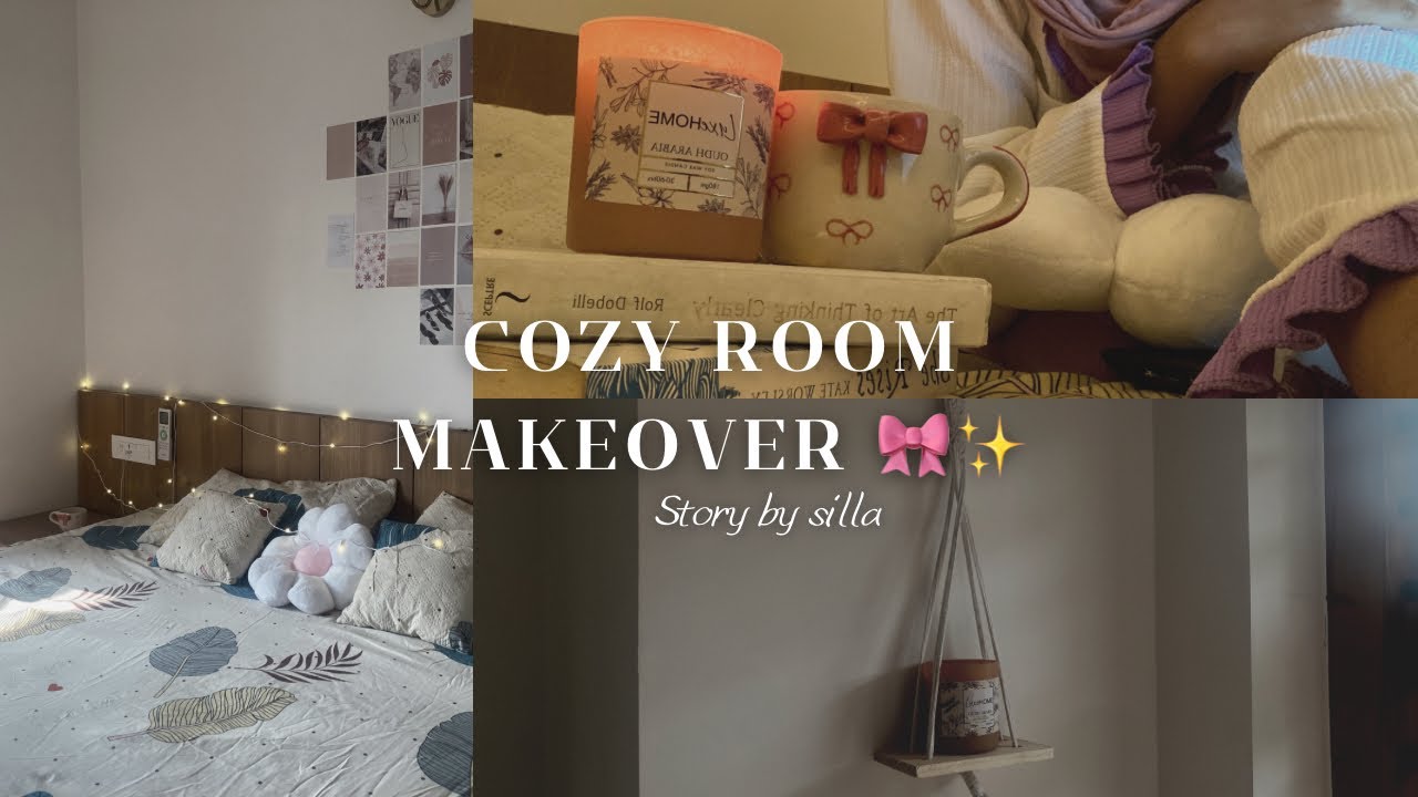 Budget friendly cozy room-makeover🎀✨|malayalam|#roomdecor #roommakeover #cozyroom #aesthetic  