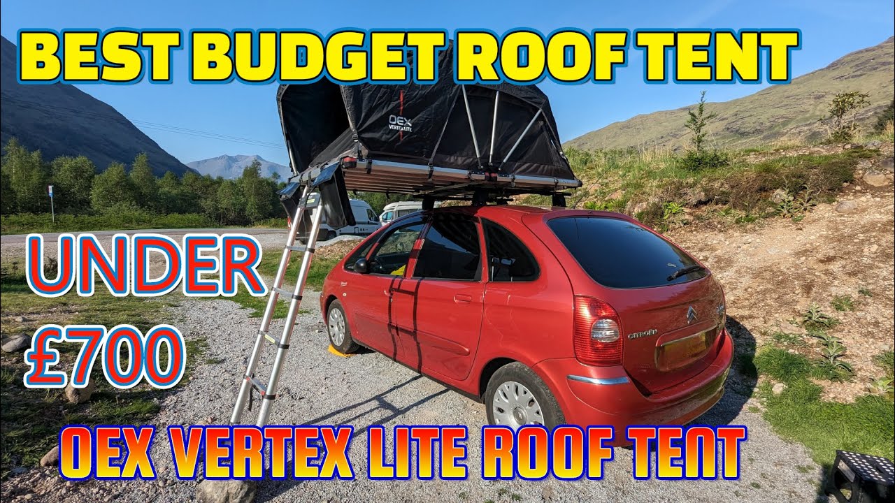 INTRODUCING THE OEX VERTEX LITE ROOF TENT. THE BEST BUDGET ROOF TENT FOR UNDER 700 POUNDS.