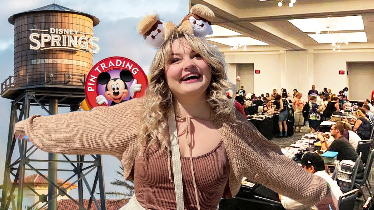 Pin Trading At Disney Springs & a Pin Collectors Event!