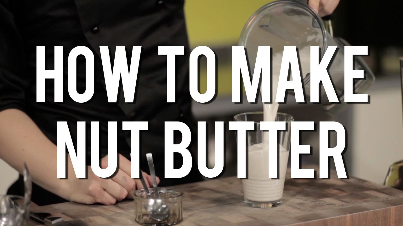 How to make raw almond butter