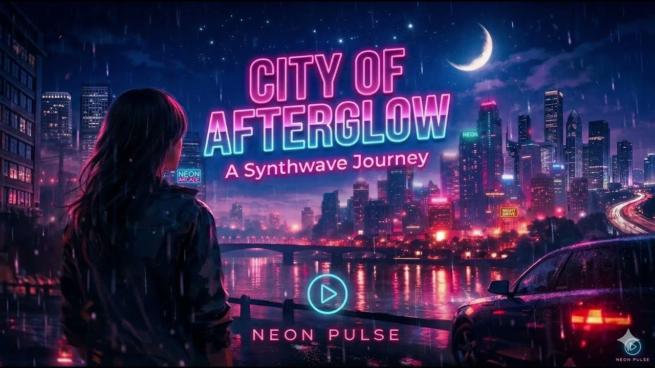 🌆 City of Afterglow | Nostalgic Synthwave Night Drive – Neon Pulse