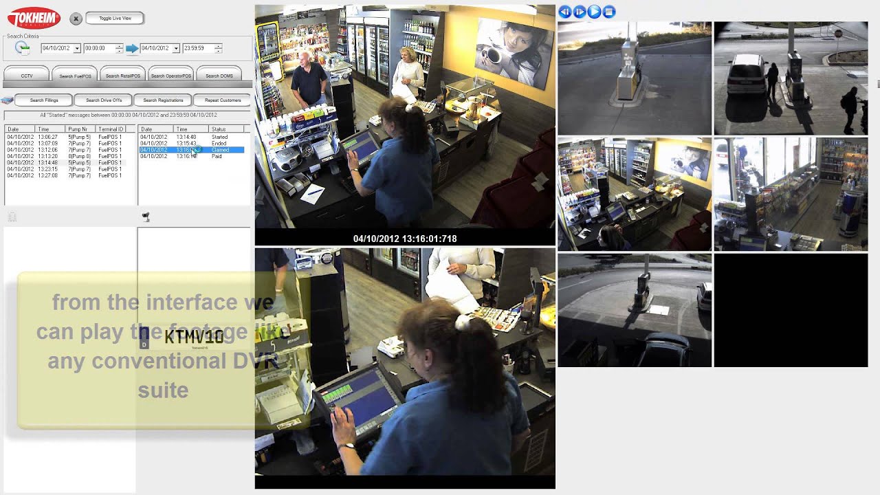 Fuel Pos With ANPR and CCTV Integration (www.metrosecurity.co.uk)