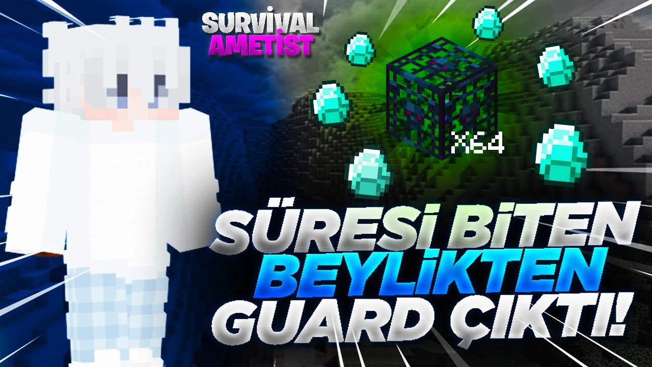 SÜRESİ BİTEN CLAİMDEN GUARDİAN SPAWNER ÇIKTI?! / CraftRise Survival Ametist