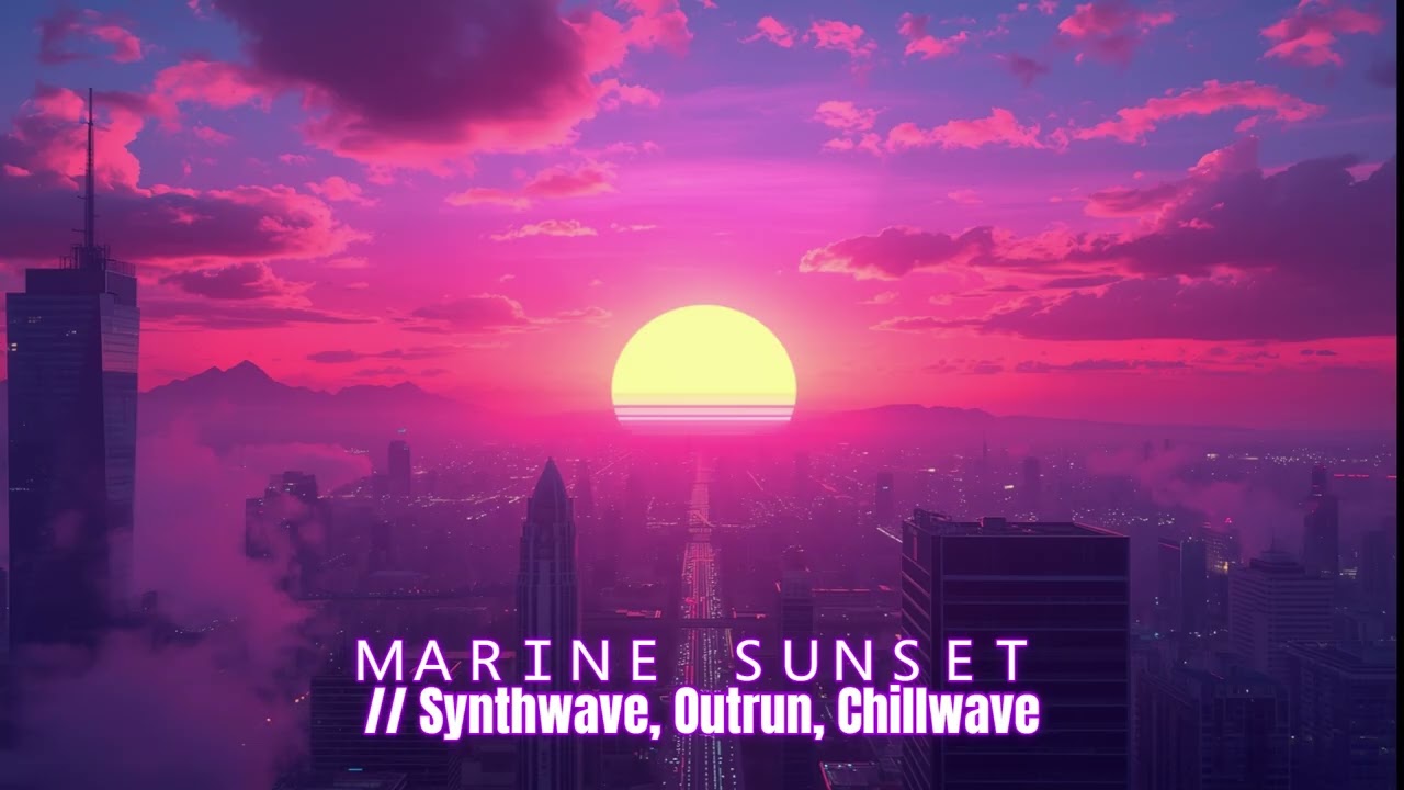 ＭＡＲＩＮＥ　ＳＵＮＳＥＴ // Synthwave, Outrun, Chillwave