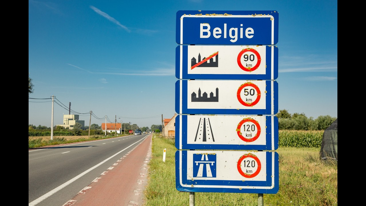 Driving from KINROOI (be) To NIEUWSTADT (nl) | winter 2026