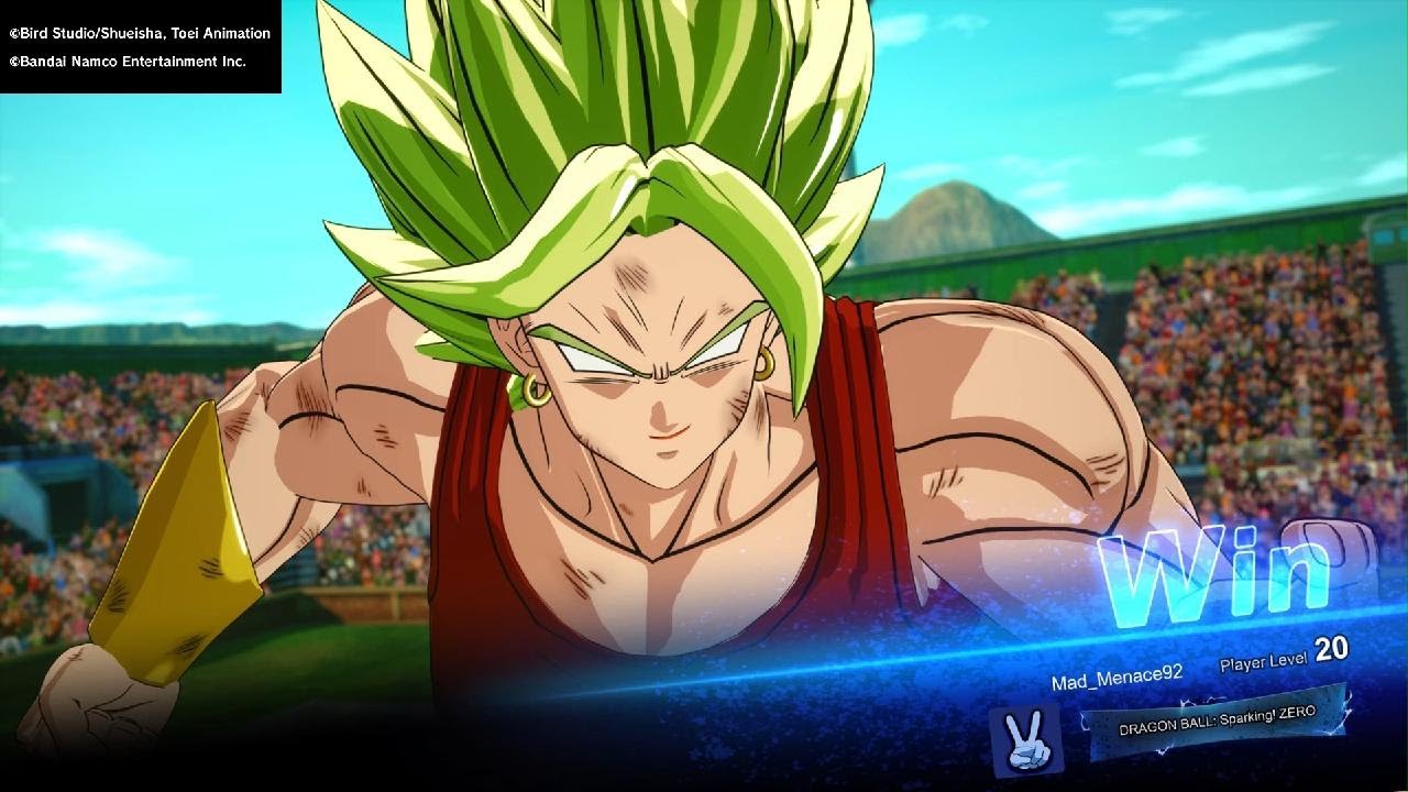 DRAGON BALL: Sparking! ZERO: Yamcha Games (Super Saiyan Berserk Kale)