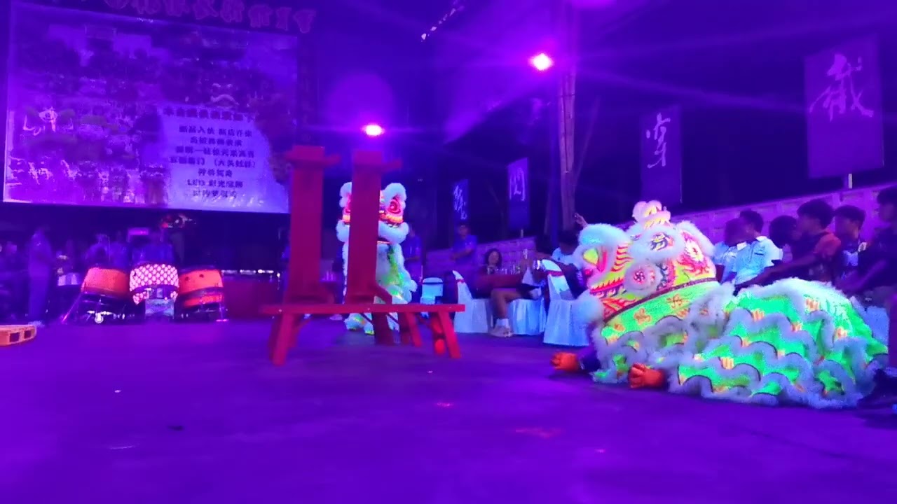 柔佛新山白鹤派武术龙狮体育会（关帝诞）
