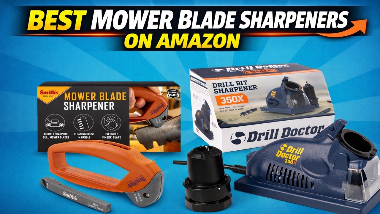Лучшие точилки для лезвий газонокосилок на Amazon. Купите прямо сейчас!