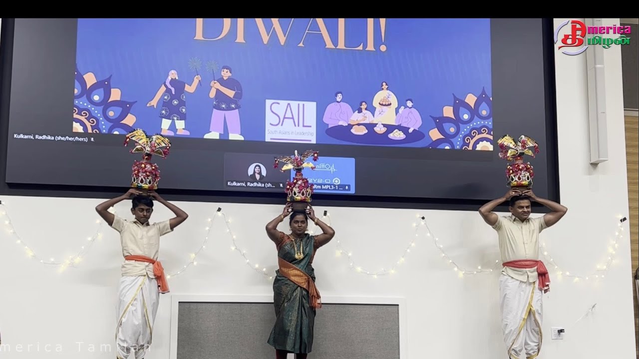 Munthi Munthi Vinayagane - முந்தி முந்தி விநாயகனே #americatamil #karagattam #diwali #tamilfolksongs