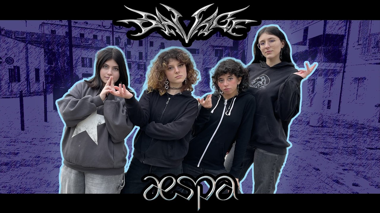 Savage- Aespa KPOP IN PUBLIC ITALY (universe kiss crew)