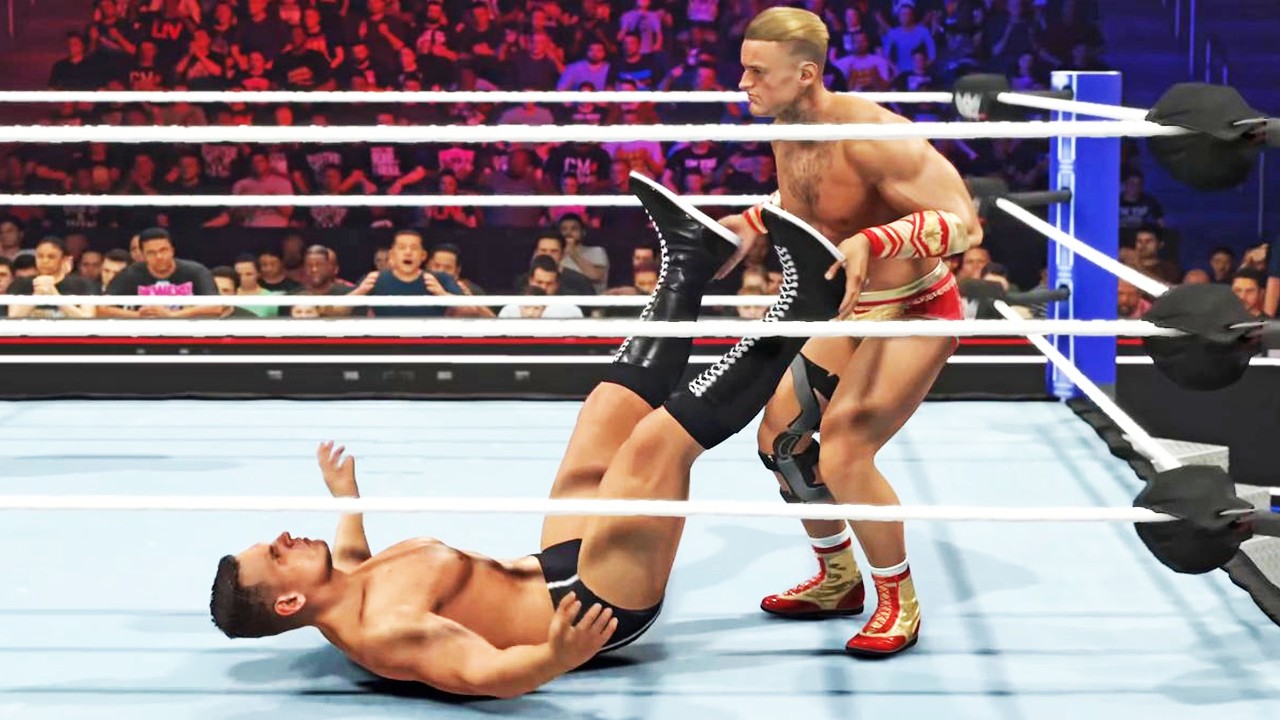 WWE 2K26 - Илья Драгунов против Гюнтера - Геймплей (PS5 UHD) [4K60FPS]