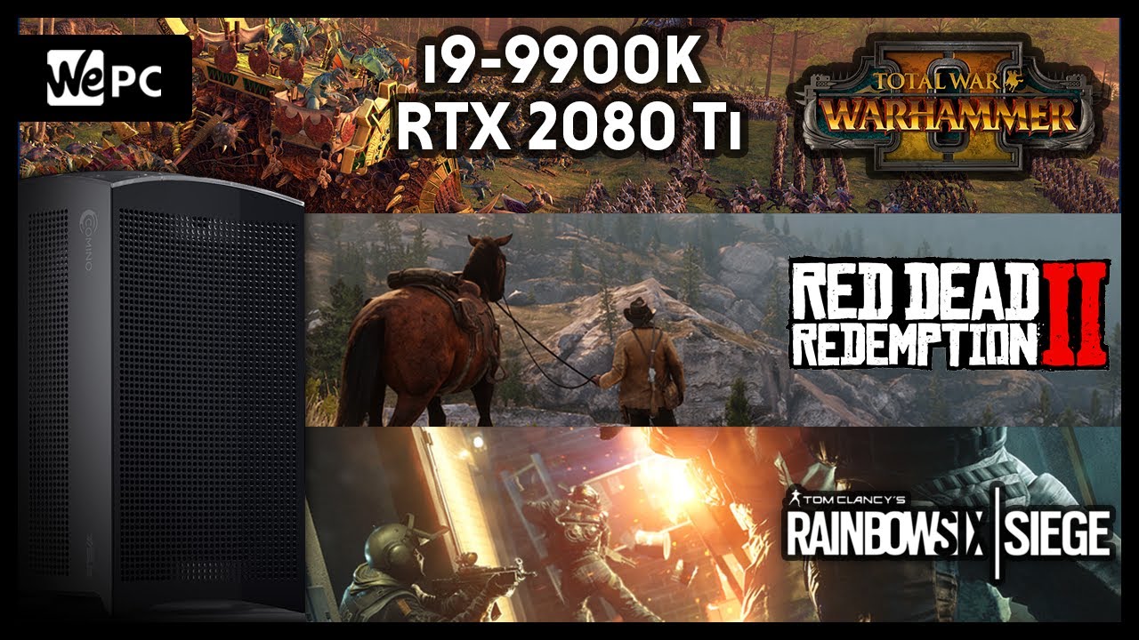 Comino OTTO Master | Streaming Benchmark | i9-9900K & RTX 2080 Ti | WePC