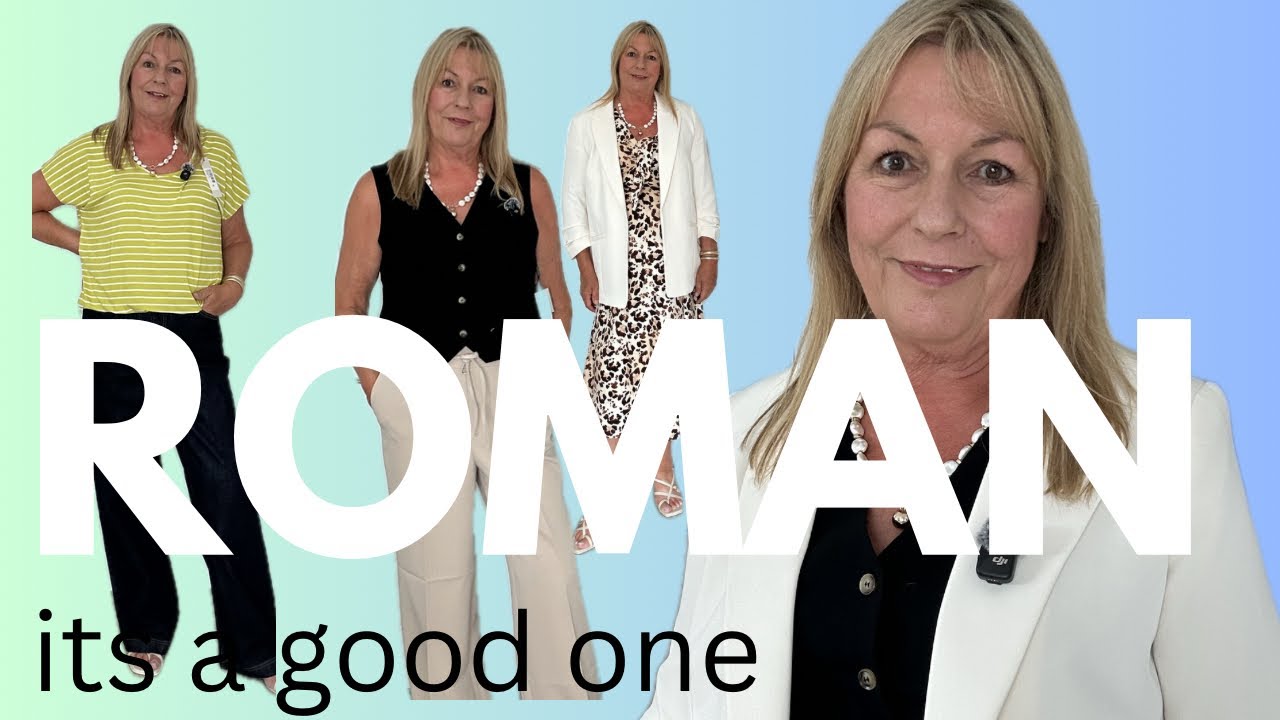 ROMAN  HAUL 🌼You’ll LOVE These STYLISH & FLATTERING 👗REAL BODY. REAL REVIEW.