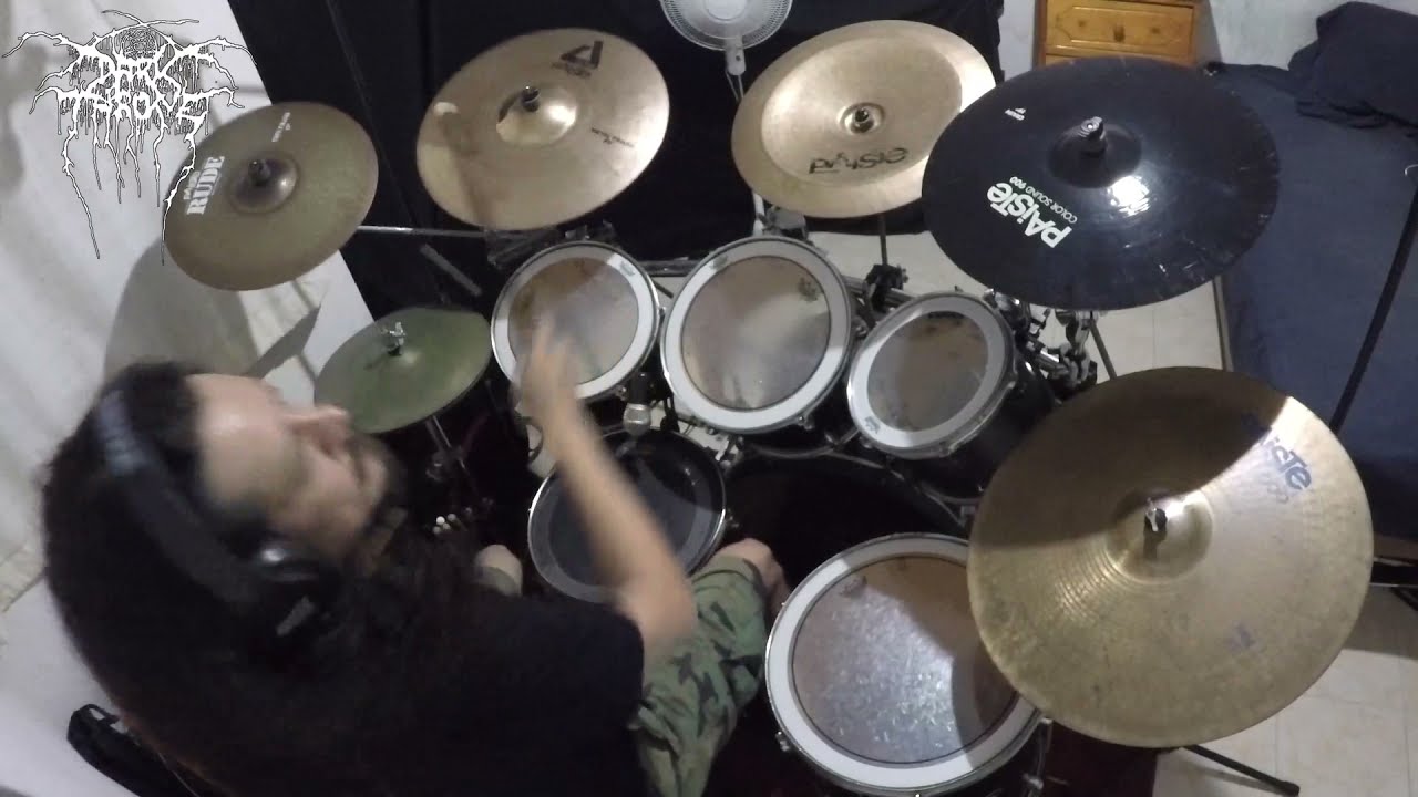 DARKTHRONE - THE HARDSHIP OF THE SCOTS drumcover (GoPro) [Moises AI app]