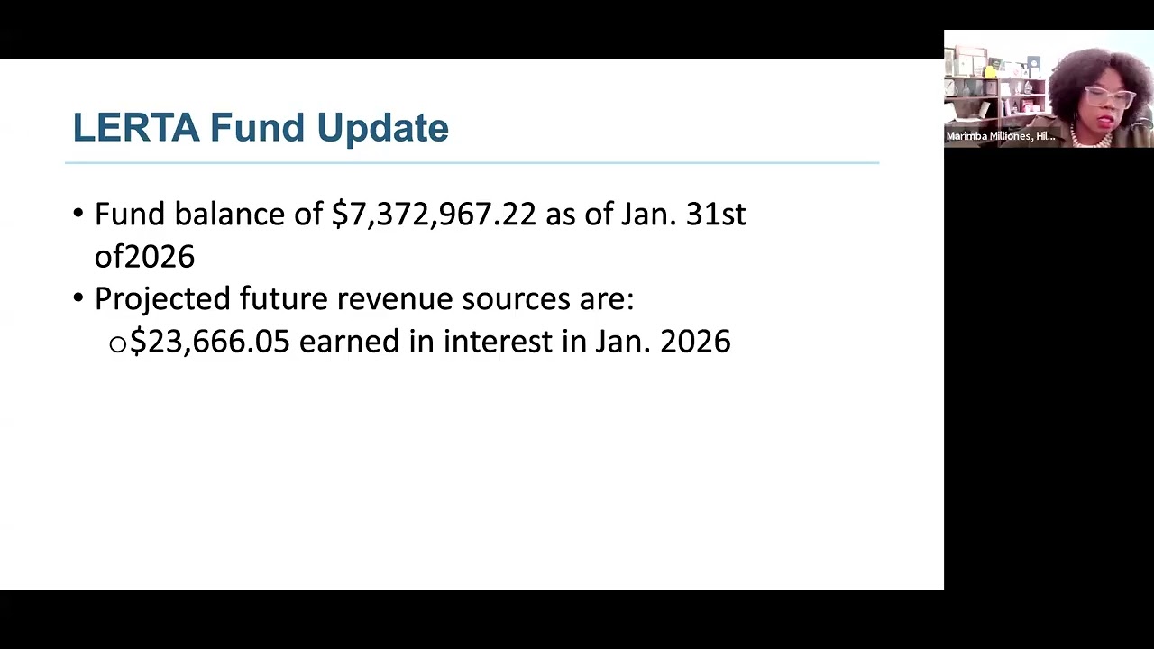Greater Hill District Neighborhood Reinvestment Fund Advisory Board Meeting - February 26, 2026