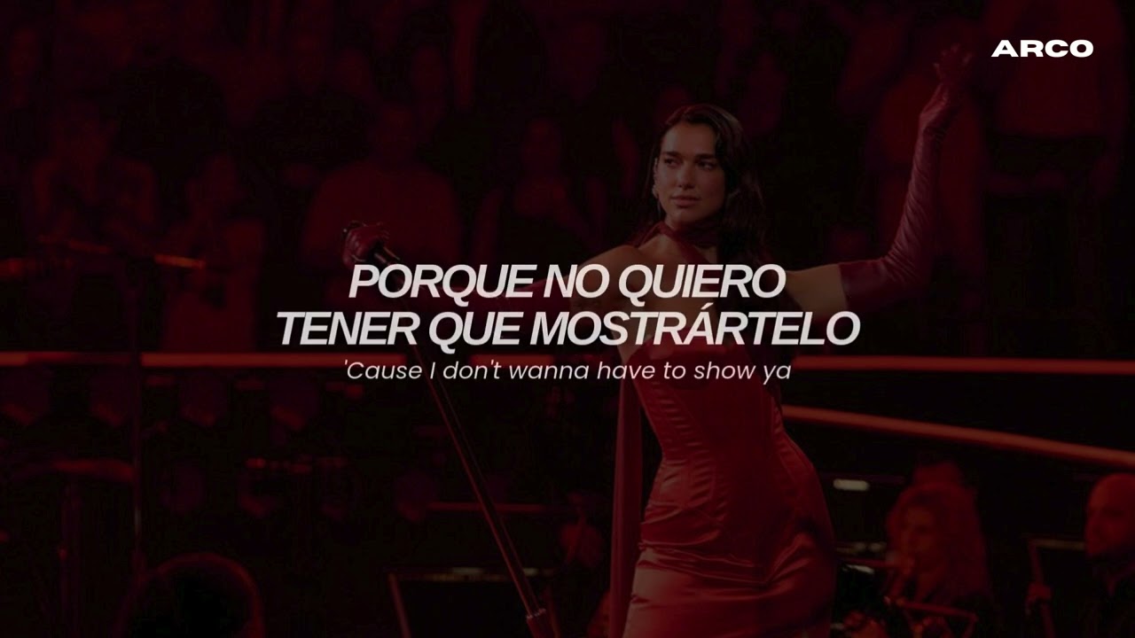Dua Lipa - Training Season (Live From Royal Albert Hall) // [espa&ntilde;ol + lyrics]
