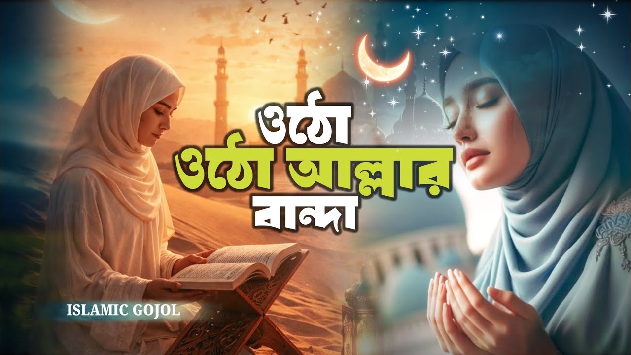 উঠো উঠো আল্লার বান্দা নতুন বাংলা গজল 😭 Gojol Bangla notun 2026 | শয়তান তোমায় ধোকা দিও রাখে 