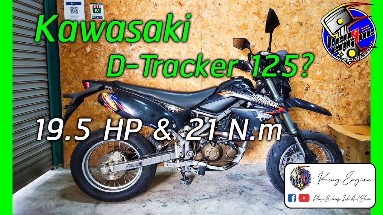 [Keng Engine] ผ่าตัดยัด Kit set Kawasaki D-Tracker 125 เป็น 220 cc.