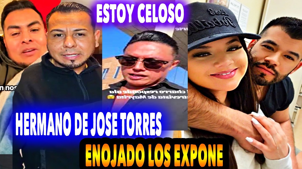 Hermano De JOSE TORRES EN0JA0 CON EL N0Vl0 De La EXESP0SA De CHARRITO SlN Los Instrumentos Musicales