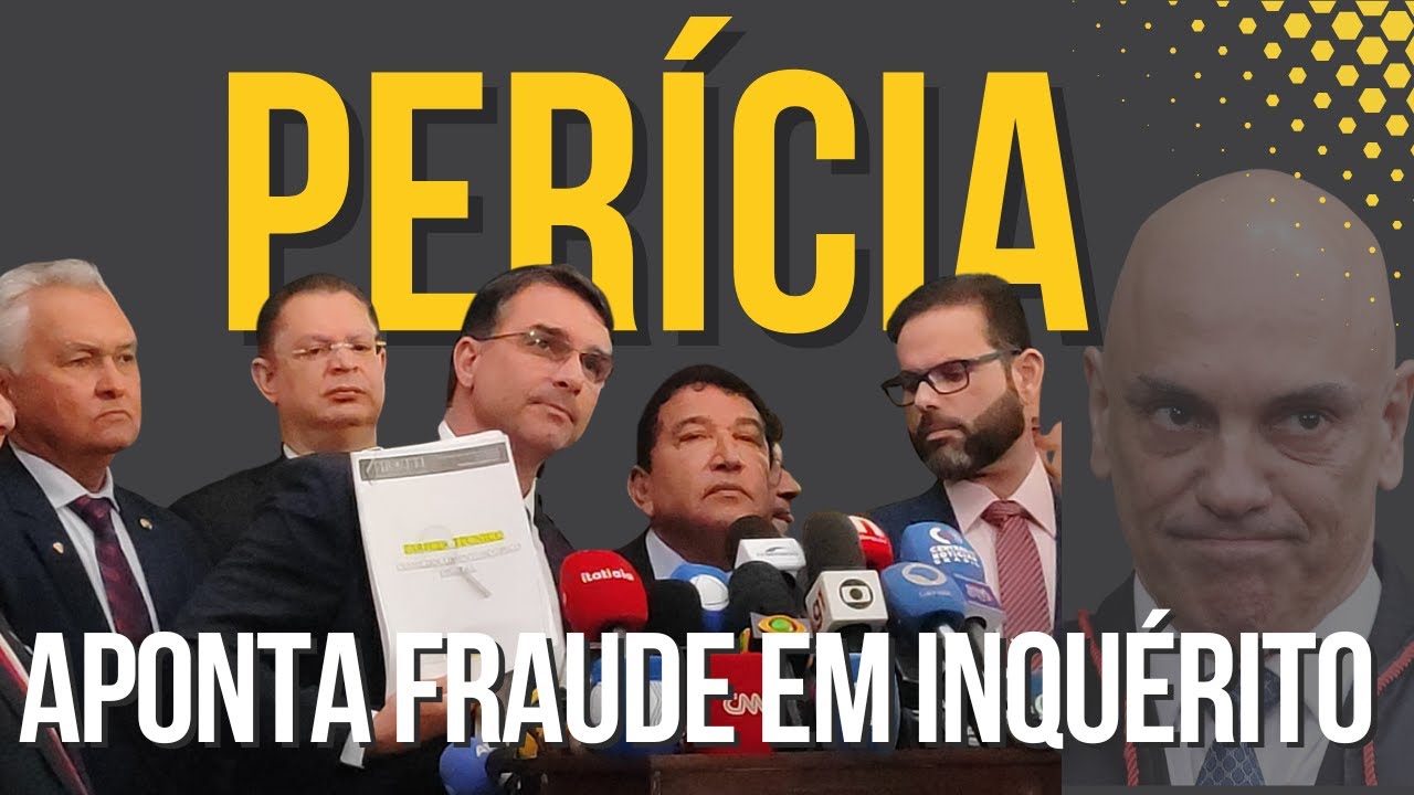 🚨 Perícia aponta possível fraude em inquérito contra Bolsonaro e aliados