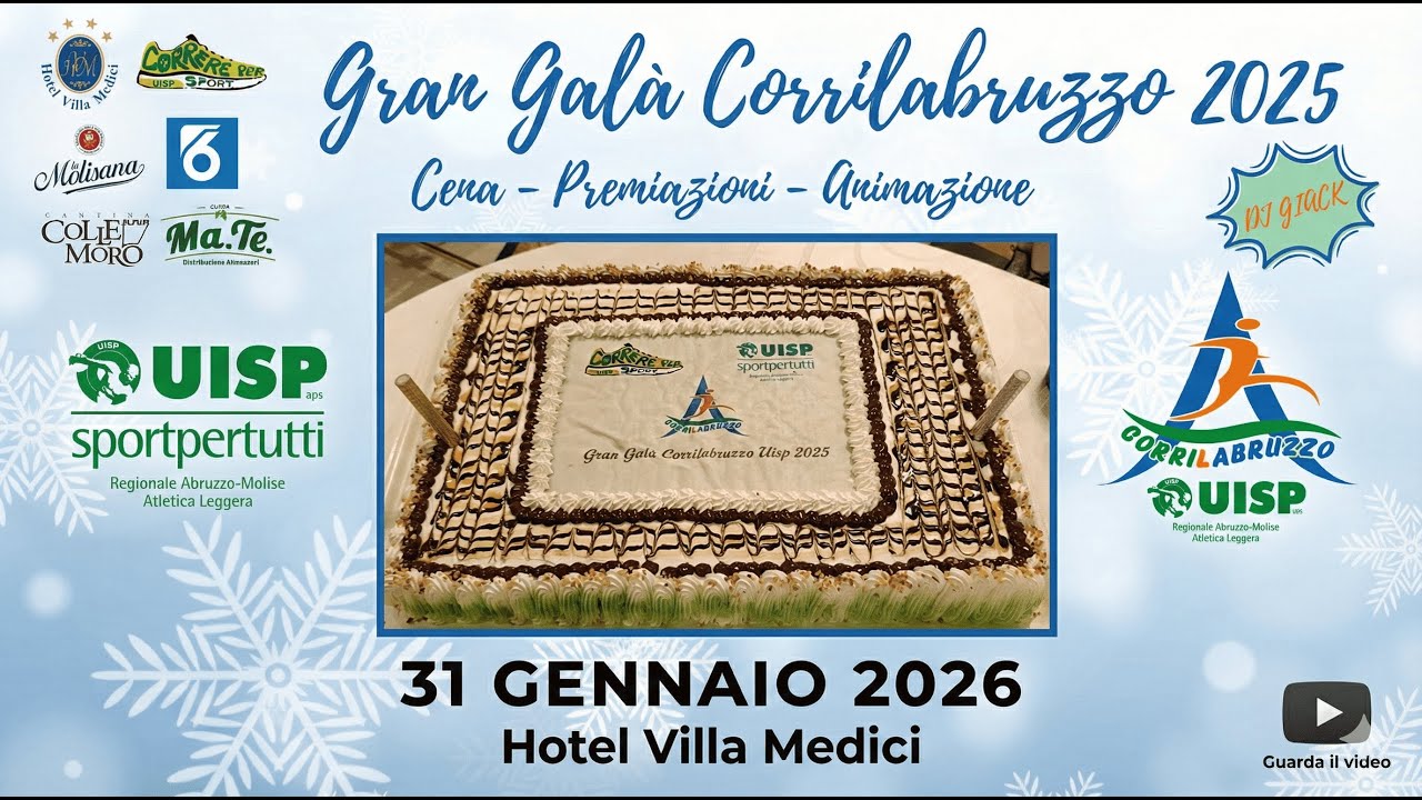 Gran Galà CORRILABRUZZO UISP 2025 [4K 60fps]