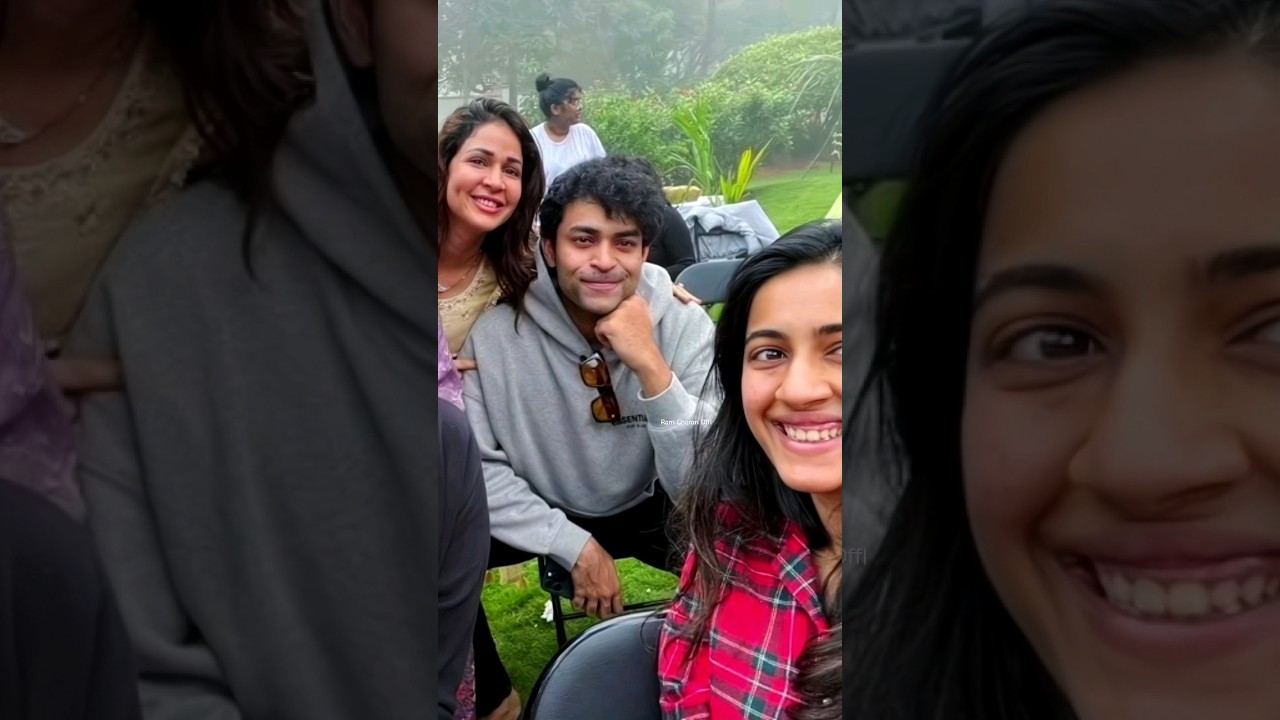 నాగ బాబు Family సెల్ఫీ ❤️😍 | #megafamily #varuntej #lavanyatripathi #niharika #shorts