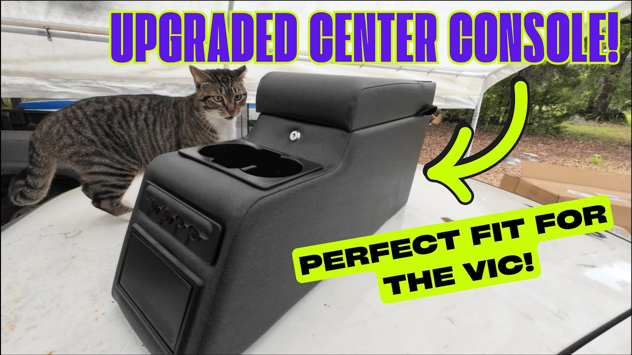 DIY Center Console Install In The Crown Vic: HUGE Upgrade!