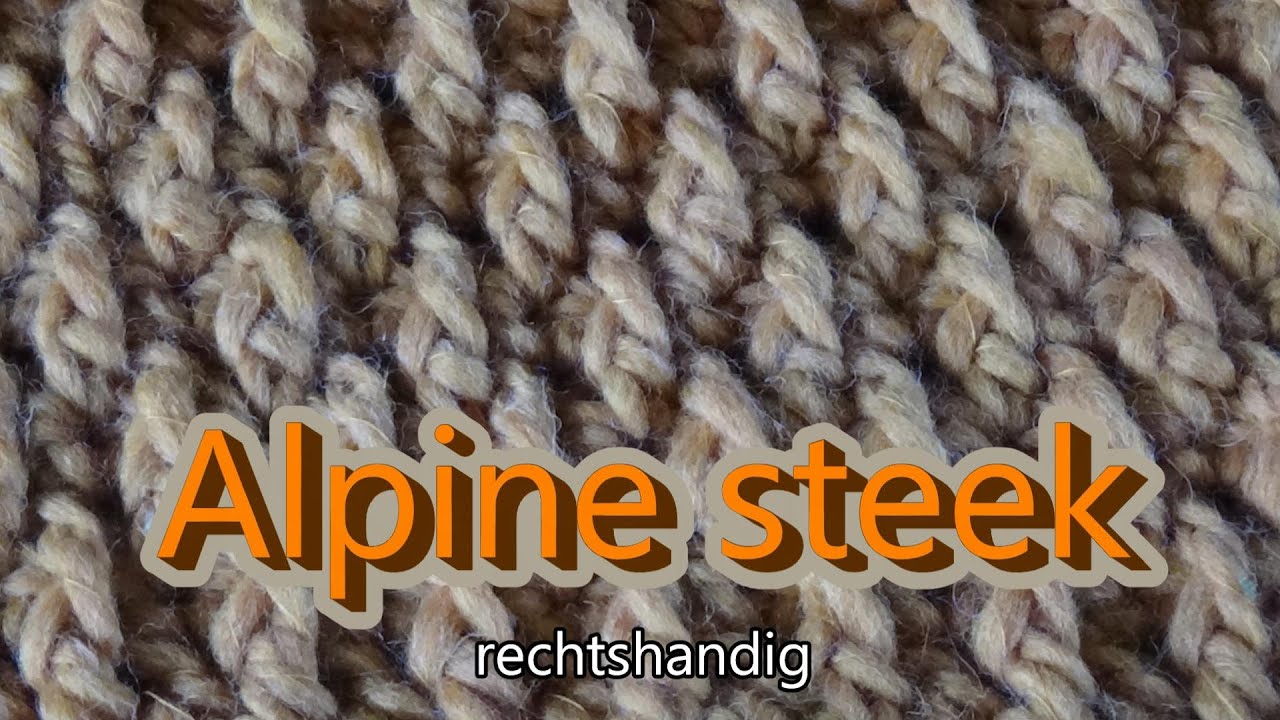 Haken - tutorial #564: Alpine steek