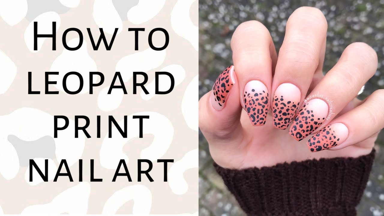 How To | Easy Leopard Print Nails