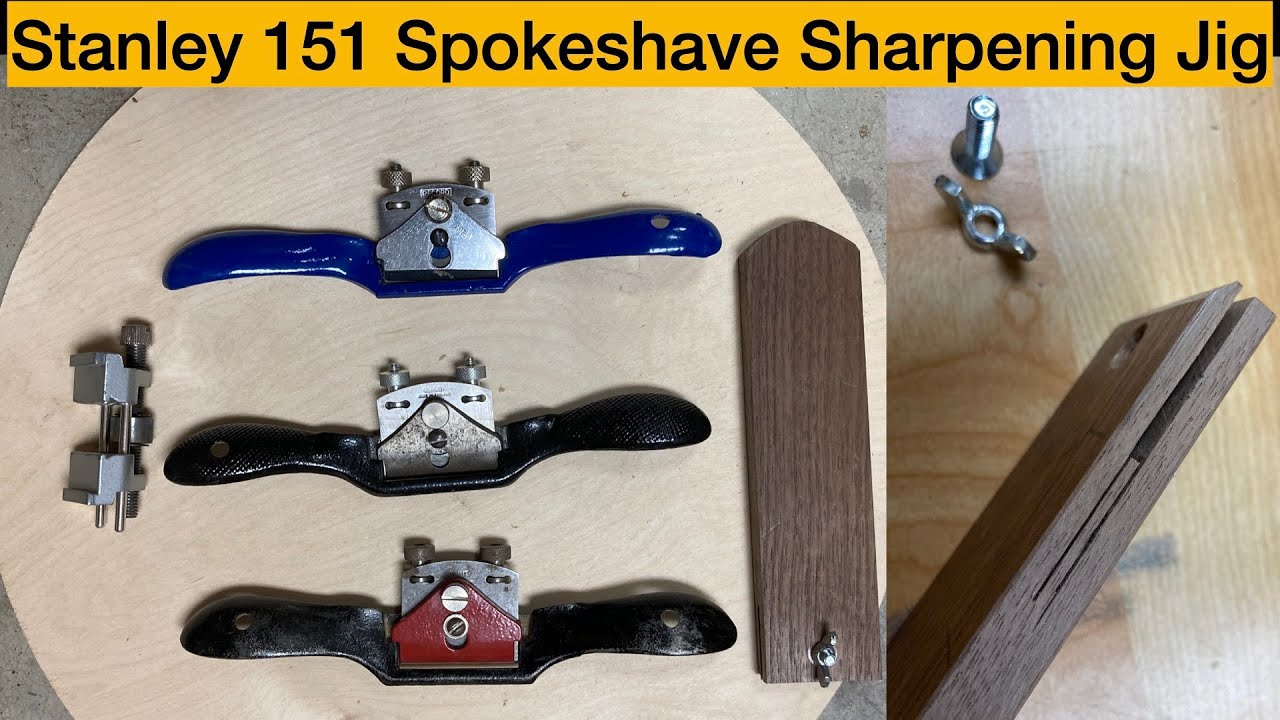 Stanley & Record 151 SpokeShave Sharpening Jig