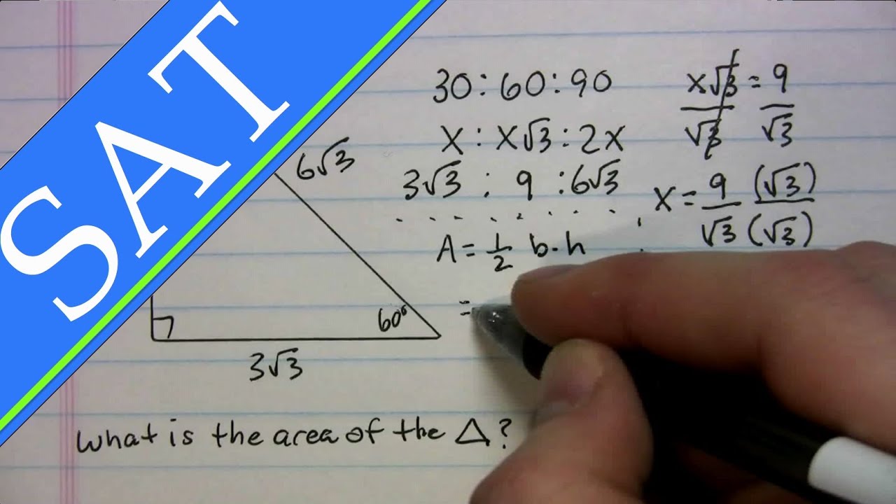 SAT - Triangles - 30-60-90
