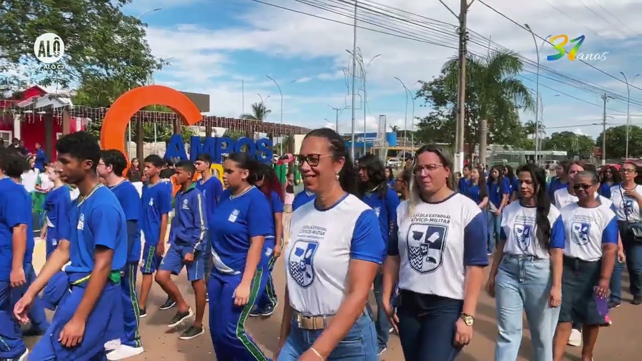 31 Anos de Campos de Júlio (MT) - DESFILE CIVICO