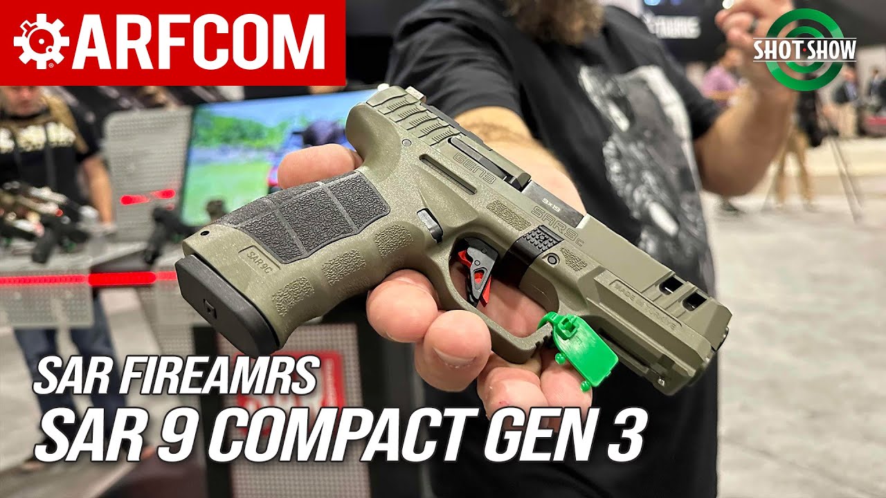 SAR 9 Compact Gen 3 | SAR Firearms | Выставка Shot Show 2024