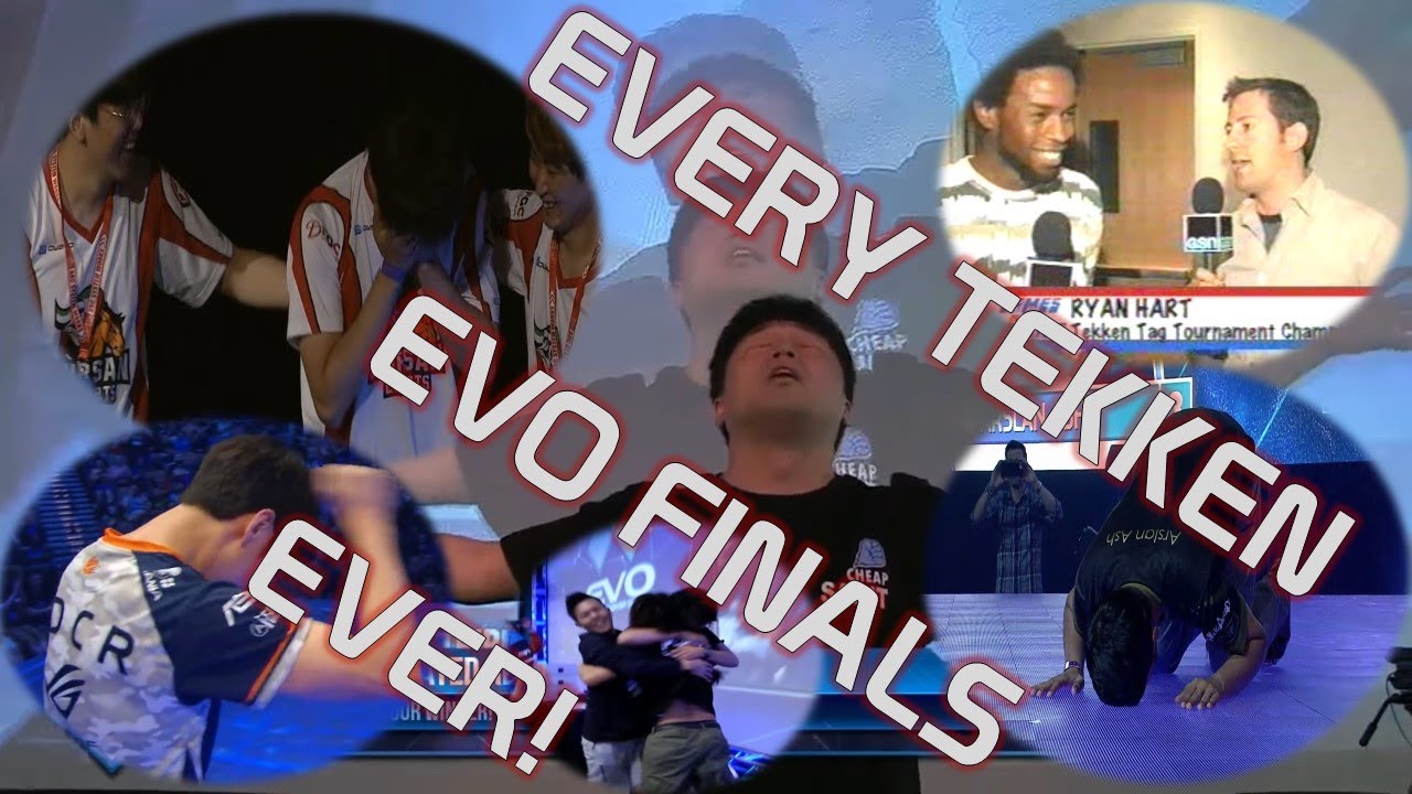 ФИНАЛЬНЫЕ МОМЕНТЫ КАЖДОГО ГРАНД-ФИНАЛА TEKKEN EVO!