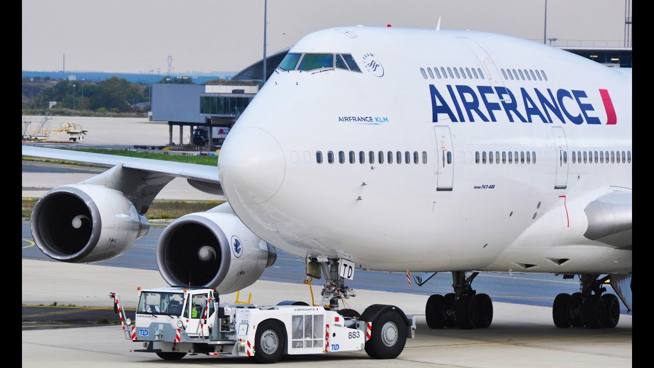 Tribute to the Boeing 747 Air France