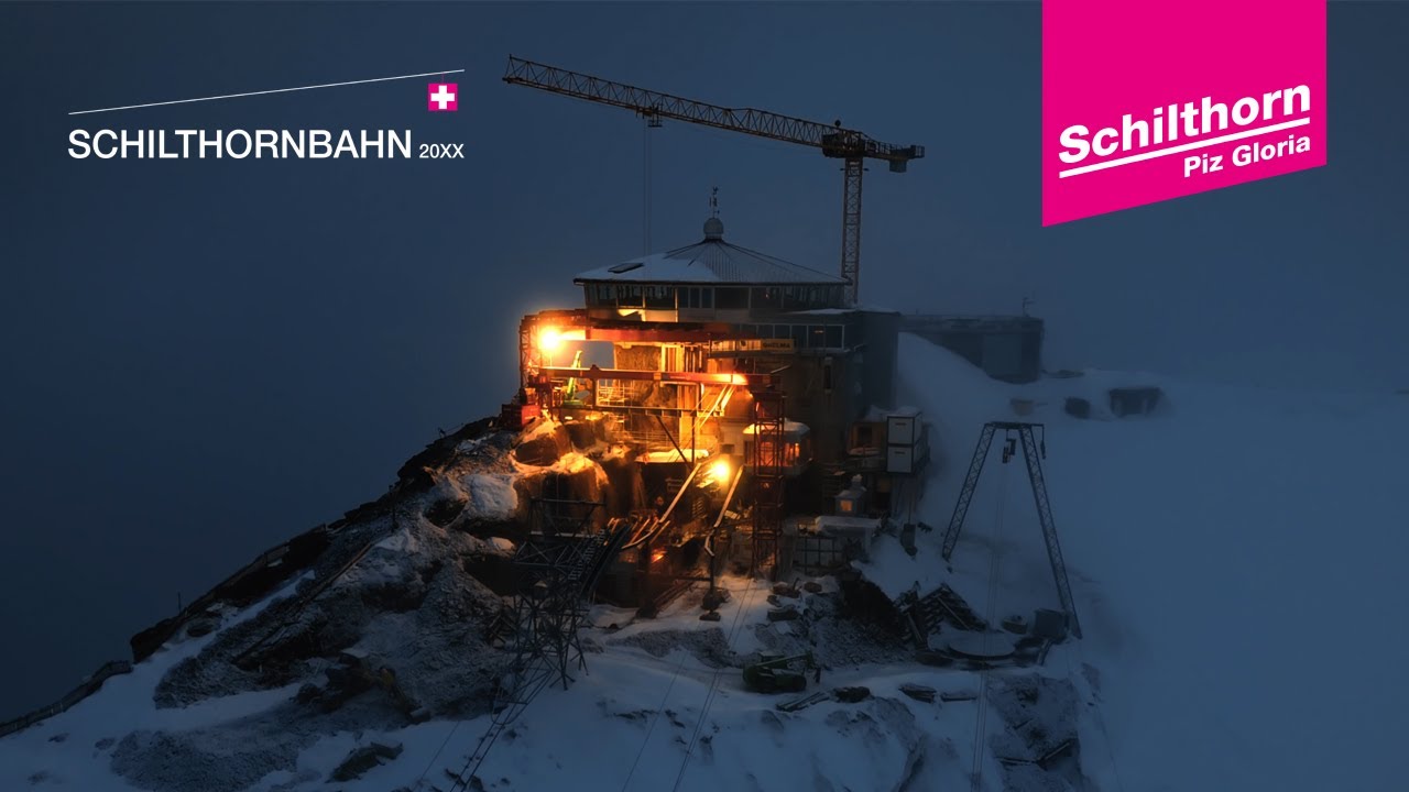 SCHILTHORNBAHN 20XX - Betonarbeiten Piz Gloria
