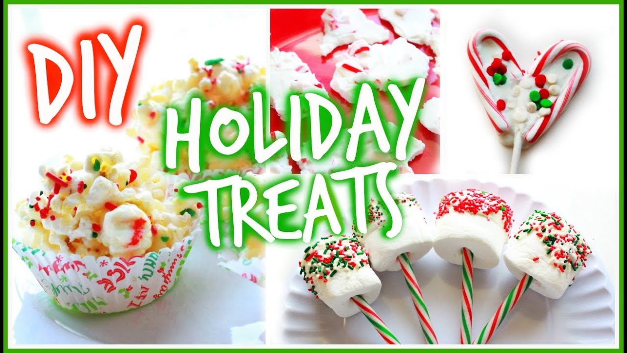 Easy DIY Holiday Treats! ft. xxmakeupiscoolxx