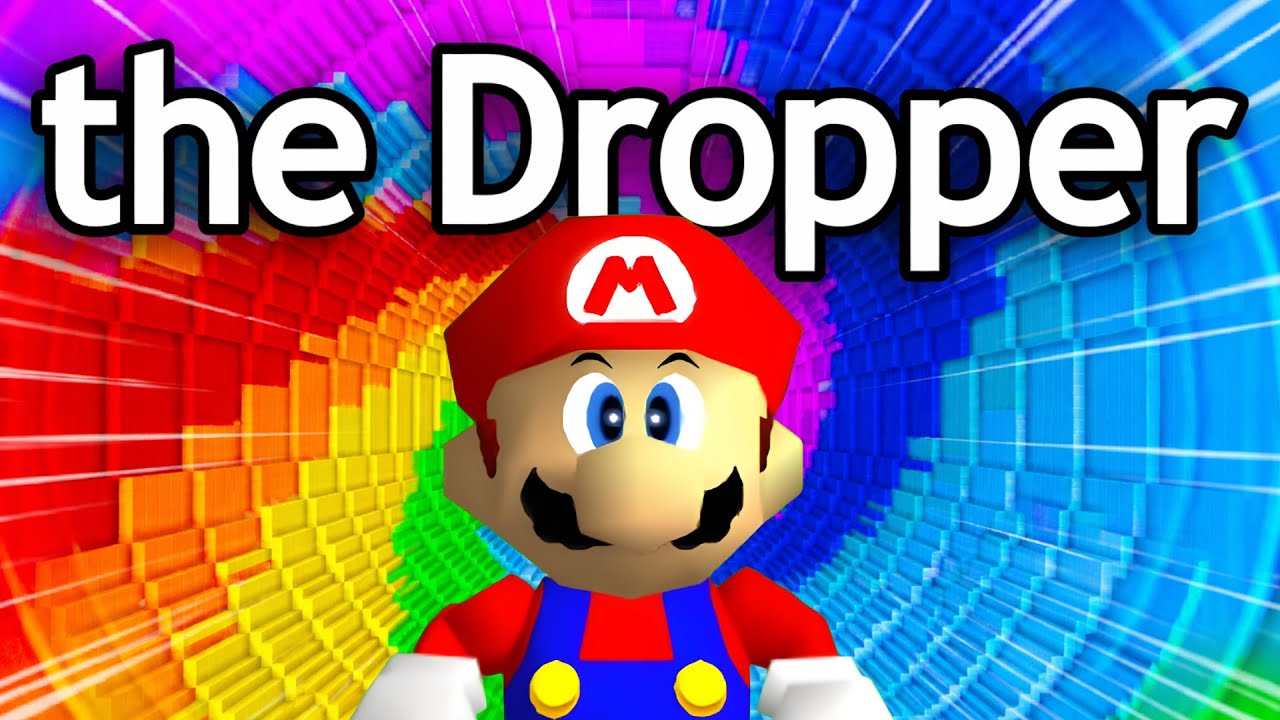 The Dropper Speedrun as Super Mario 64