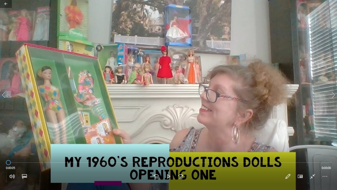 Распаковка куклы Барби 1990-х годов. Винтажная репродукция. Магия цвета. Сравнение оригинала с ре...