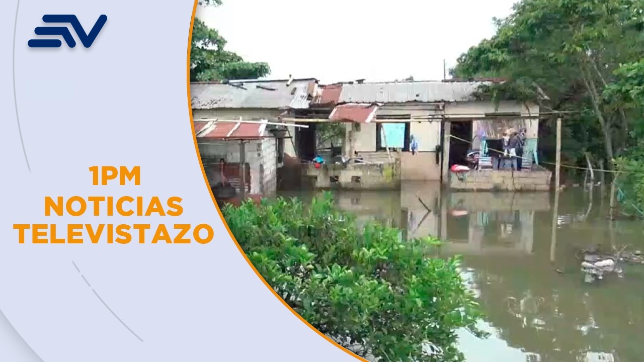 Estragos en la costa tras intensas lluvias | Televistazo | Ecuavisa
