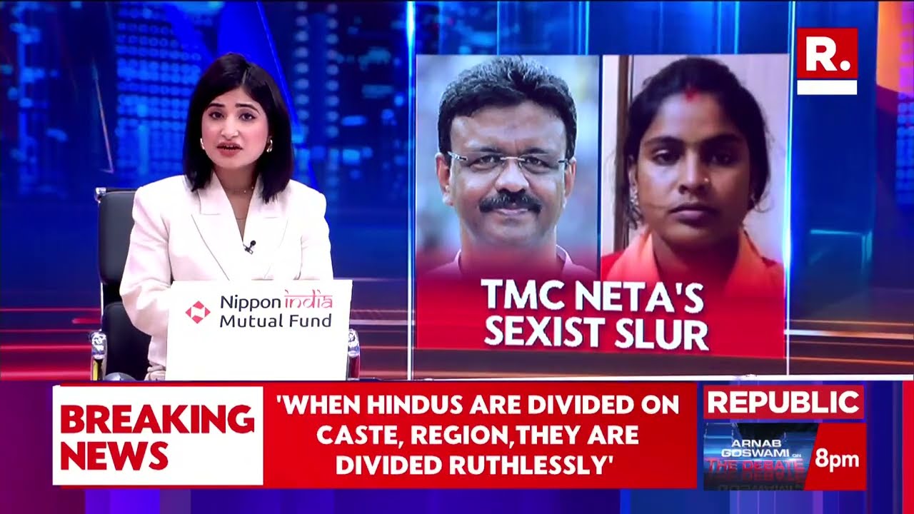 TMC Leader Firhad Hakim Stokes Row, Sandeshkhali Protest Face Insulted | Republic TV