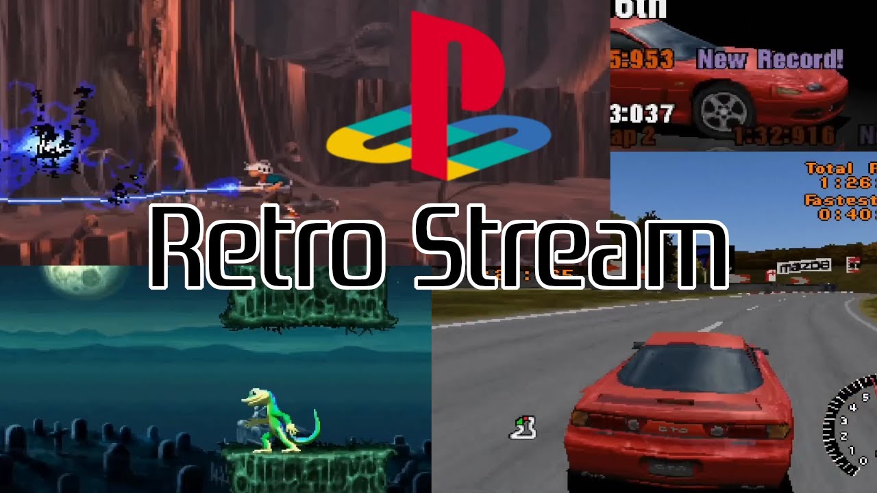 Stream #0018 - 2016 - PS1 - Heart of Darkness / Gran Turismo / Gex