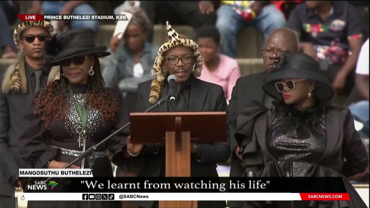 Prince Mangosuthu Buthelezi | Prince Zuzifa Buthelezi pays homage to his father