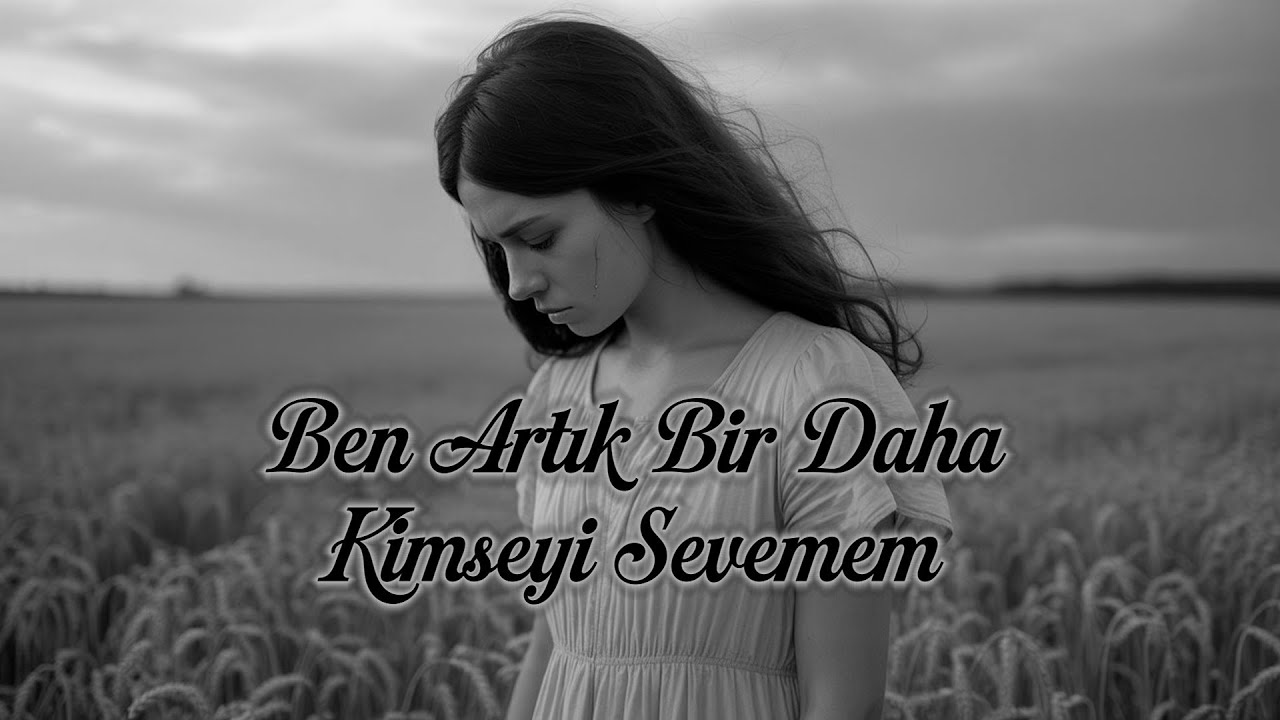 Ben Artık Bir Daha Kimseyi Sevemem - Duygusal Slow Pop | Karamel M&uuml;zik (Official Lyric Video)